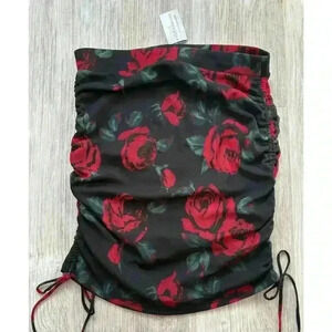 Windsor | Women’s Floral Cinch Side Tie Skirt | NWT | Large